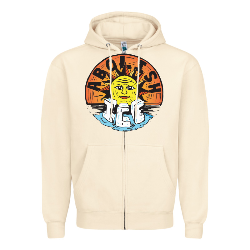 Ice Abolish Zipper Hoodie by linhVisuals | Teevron