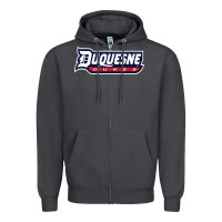 Smoke duquesne sports Zipper Hoodie - linhVisuals