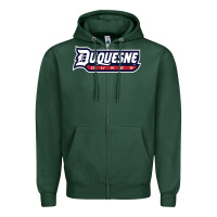 Sports Green duquesne sports Zipper Hoodie - linhVisuals