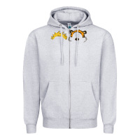 Heather Grey hobbes Zipper Hoodie - linhVisuals