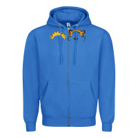 True Royal hobbes Zipper Hoodie - linhVisuals