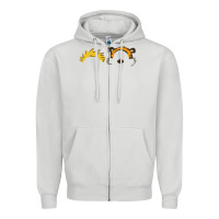 Dove Grey hobbes Zipper Hoodie - linhVisuals