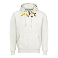 Oatmeal Heather hobbes Zipper Hoodie - linhVisuals