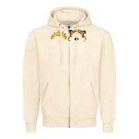 Sandshell hobbes Zipper Hoodie - linhVisuals
