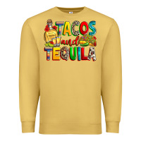 Antique Gold tacos and tequila Premium Sweatshirt - RanaPortraitStore