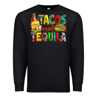 Black tacos and tequila Premium Sweatshirt - RanaPortraitStore