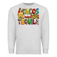 Dove Grey tacos and tequila Premium Sweatshirt - RanaPortraitStore