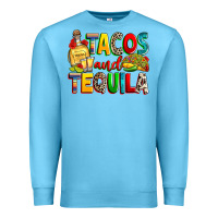 Ocean Blue tacos and tequila Premium Sweatshirt - RanaPortraitStore