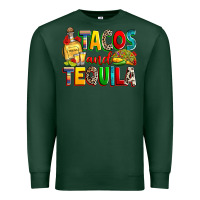 Sports Green tacos and tequila Premium Sweatshirt - RanaPortraitStore