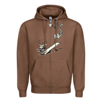 Chestnut hobbes Zipper Hoodie - linhVisuals