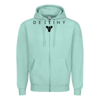 Seafoam destiny games Zipper Hoodie - linhVisuals
