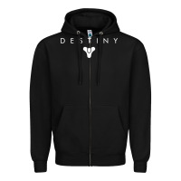 Black destiny games Zipper Hoodie - linhVisuals