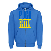 True Royal puck futin meme Zipper Hoodie - linhVisuals