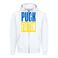 White puck futin meme Zipper Hoodie - linhVisuals
