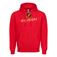 Red the flash 02 Zipper Hoodie - linhVisuals