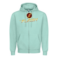 Seafoam the flash 02 Zipper Hoodie - linhVisuals