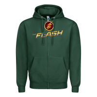 Sports Green the flash 02 Zipper Hoodie - linhVisuals