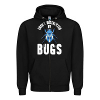 Black entomology t  shirt entomology entomologist t  shirtby Zipper Hoodie - linhVisuals