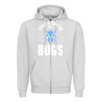 Dove Grey entomology t  shirt entomology entomologist t  shirtby Zipper Hoodie - linhVisuals