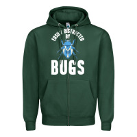 Sports Green entomology t  shirt entomology entomologist t  shirtby Zipper Hoodie - linhVisuals