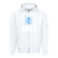 White entomology t  shirt entomology entomologist t  shirtby Zipper Hoodie - linhVisuals