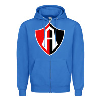 True Royal Atlas Football Zipper Hoodie - linhVisuals