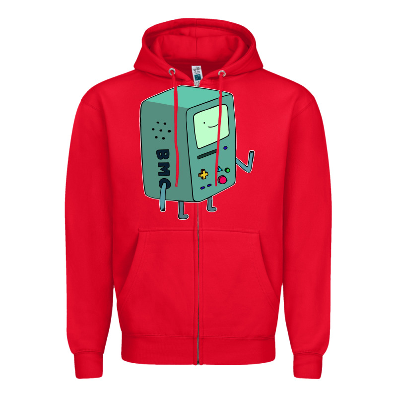 Bmo Adventure Time Zipper Hoodie by linhVisuals | Teevron