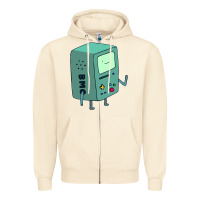 Sandshell Bmo Adventure Time Zipper Hoodie - linhVisuals