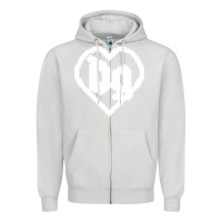 Dove Grey Drain Gang Zipper Hoodie - linhVisuals