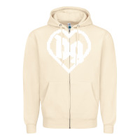 Sandshell Drain Gang Zipper Hoodie - linhVisuals