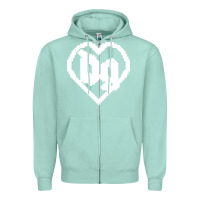 Seafoam Drain Gang Zipper Hoodie - linhVisuals