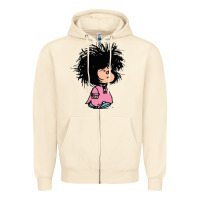 Sandshell MAFALDA Zipper Hoodie - linhVisuals