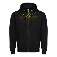 Black berns steak house Zipper Hoodie - linhVisuals