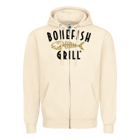 Sandshell bonefish grill Zipper Hoodie - linhVisuals