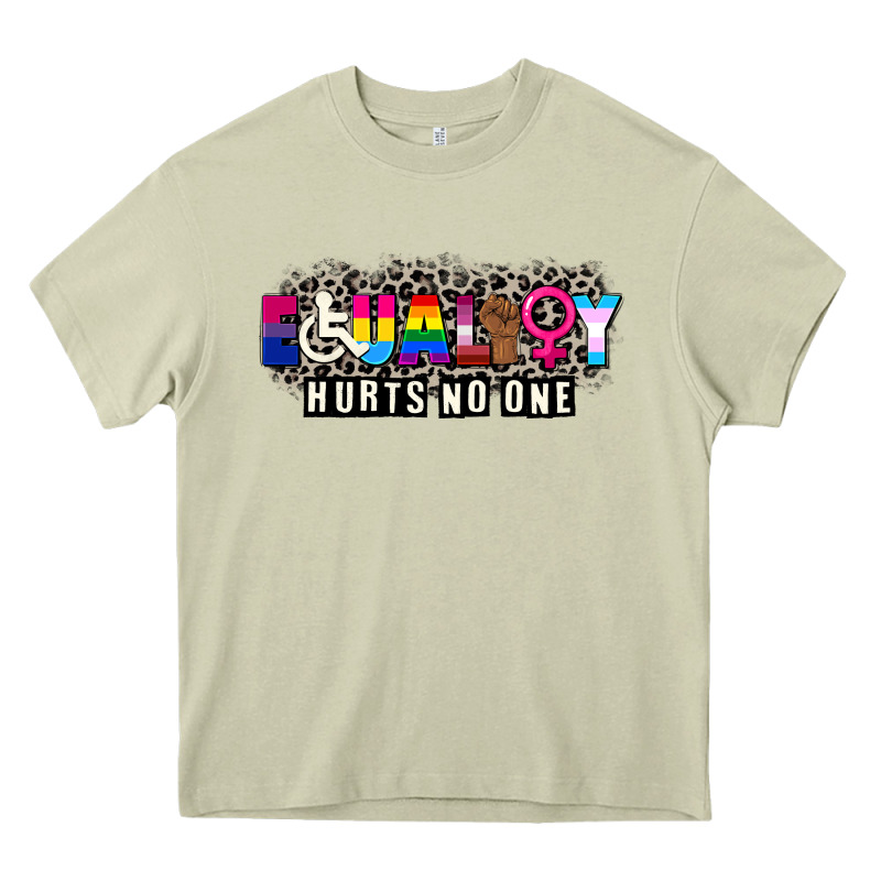 Pride Equality Hurts No One Heavy Core Tee by CowGirlArtShop | Teevron