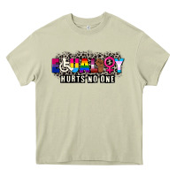 Mossy Pride equality hurts no one Heavy Core Tee - CowGirlArtShop