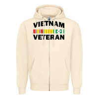 Sandshell vietnam veteran flag Zipper Hoodie - linhVisuals
