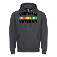Smoke vietnam veteran flag Zipper Hoodie - linhVisuals