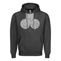 Dick Head Ball Sack Zipper Hoodie | Teevron