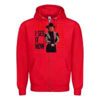 Red tracy lawrence Zipper Hoodie - linhVisuals