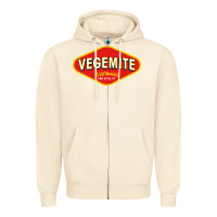 Sandshell vegemite Zipper Hoodie - linhVisuals
