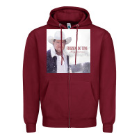 Burgundy tracy lawrence   frozen in time   a Zipper Hoodie - linhVisuals