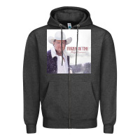 Charcoal Heather tracy lawrence   frozen in time   a Zipper Hoodie - linhVisuals