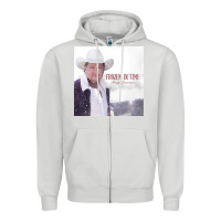 Dove Grey tracy lawrence   frozen in time   a Zipper Hoodie - linhVisuals