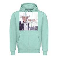 Seafoam tracy lawrence   frozen in time   a Zipper Hoodie - linhVisuals