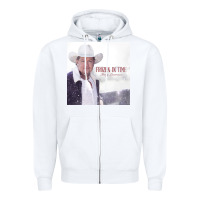 White tracy lawrence   frozen in time   a Zipper Hoodie - linhVisuals