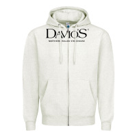 Oatmeal Heather davios steakhouse Zipper Hoodie - linhVisuals