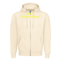 Sandshell FRONT TOWARD ENEMY Zipper Hoodie - linhVisuals