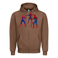 Chestnut spidey meme Zipper Hoodie - linhVisuals