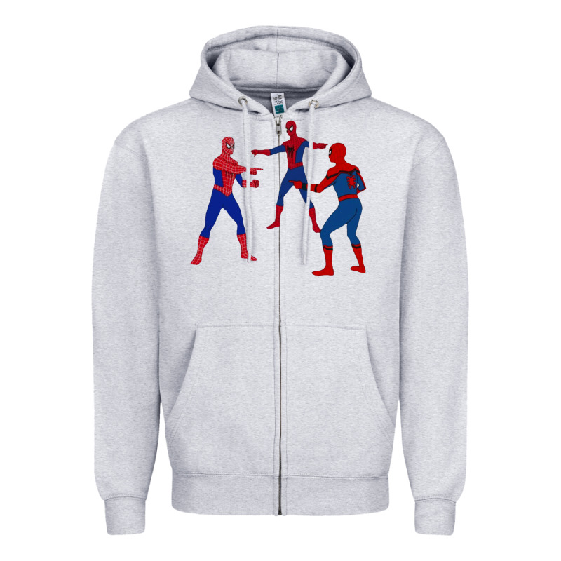 Spidey Meme Zipper Hoodie by linhVisuals | Teevron